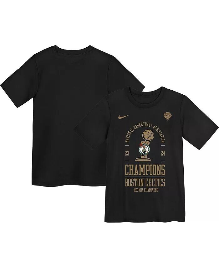 Черная футболка для дошкольников Boston Celtics, 18-кратный чемпион финала НБА в раздевалке Nike, черный
Черная футболка для дошкольников Boston Celtics, 18-кратный чемпион финала НБА в раздевалке Nike, черный