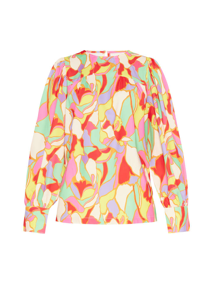 Женская блузка разноцветного красного цвета Usha
Женская блузка разноцветного красного цвета Usha