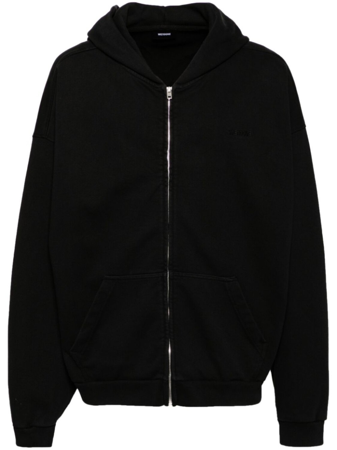 Худи на молнии We11done, черный
Худи на молнии We11done, черный