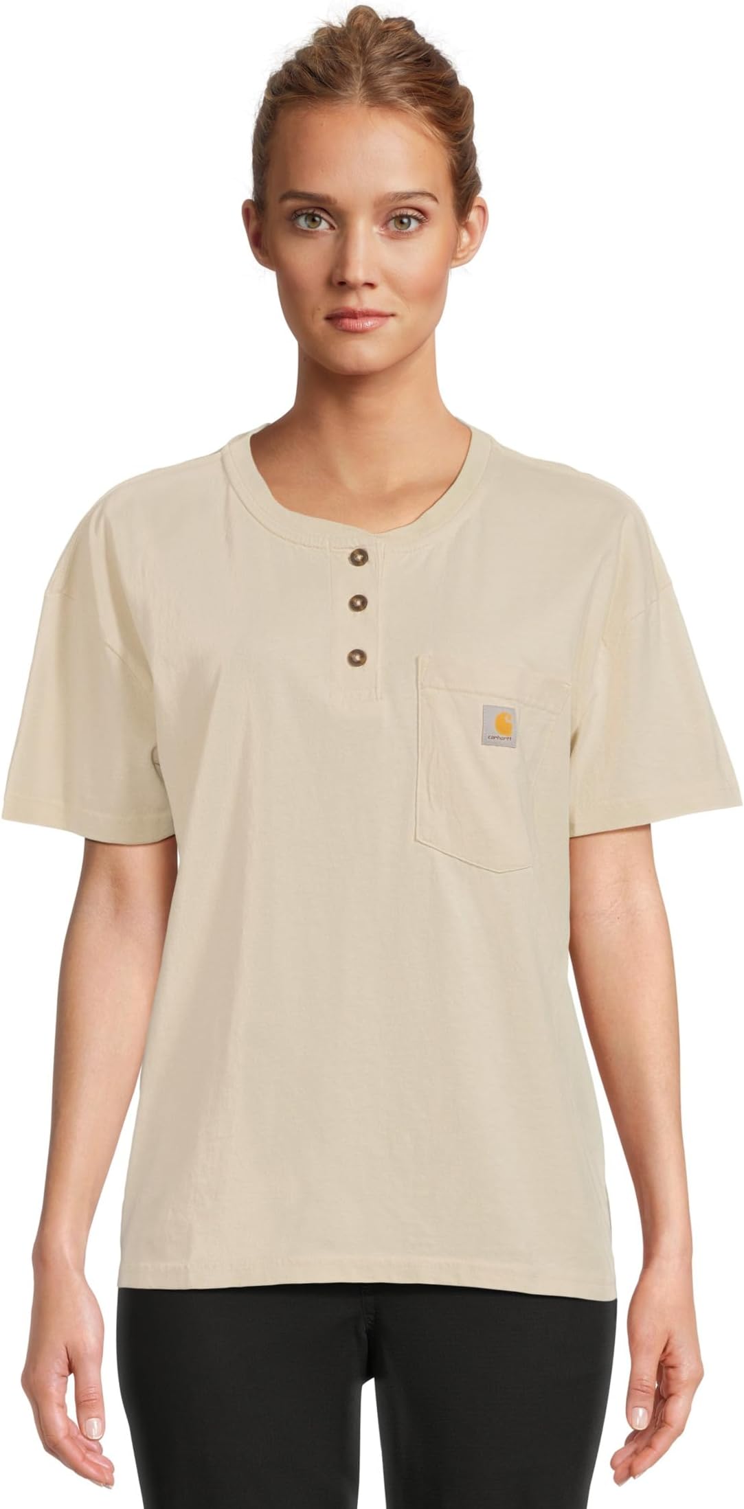 Футболка Carhartt Loose Fit Short-Sleeve Heavyweight Henley T-Shirt, Oat Milk
Футболка Carhartt Loose Fit Short-Sleeve Heavyweight Henley T-Shirt, Oat Milk