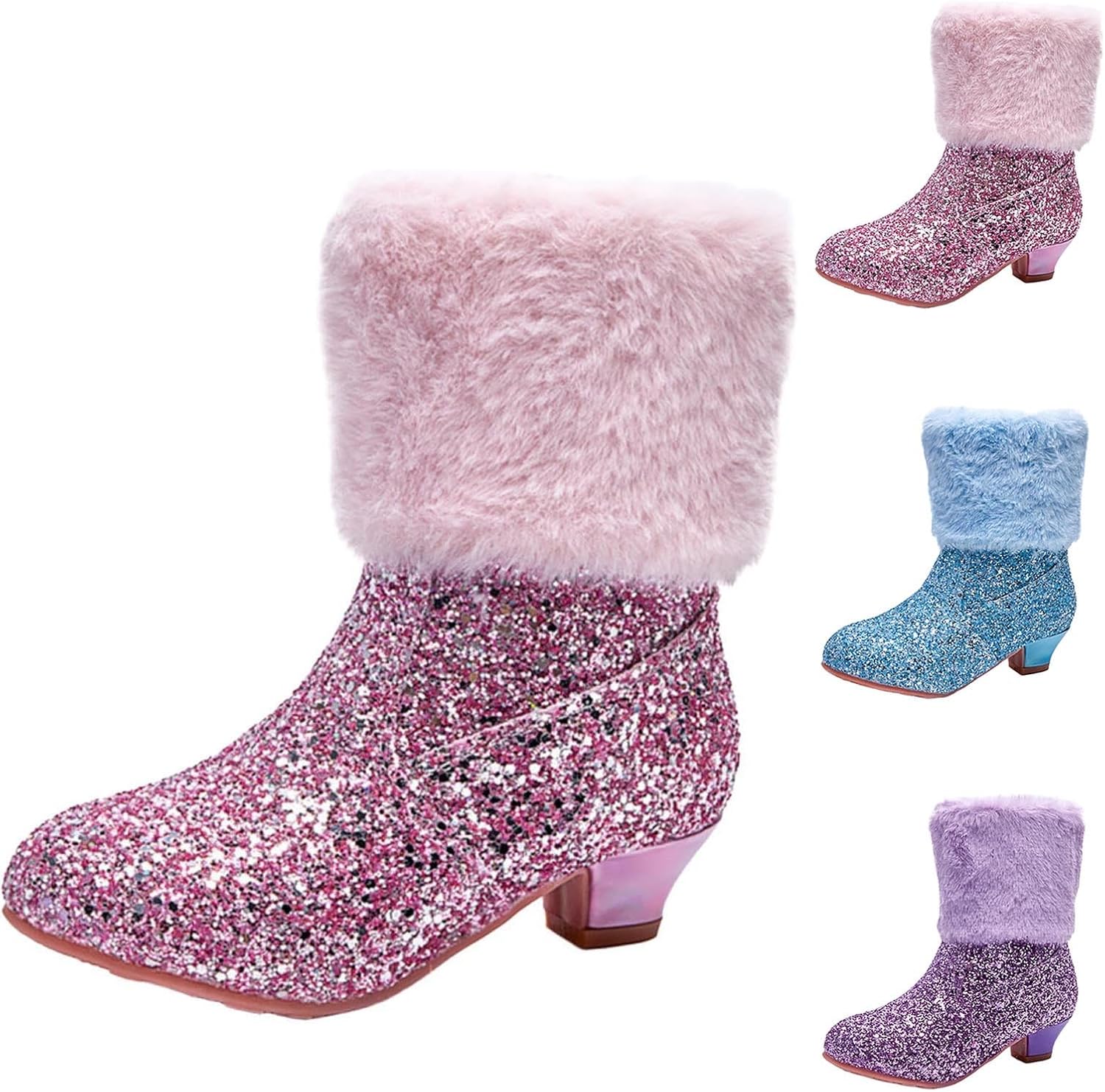 Детские зимние теплые ботильоны для девочек с отделкой из флиса, блестками и пайетками, принцесса, низкий каблук, с боковой молнией Generic, Purple
Детские зимние теплые ботильоны для девочек с отделкой из флиса, блестками и пайетками, принцесса, низкий каблук, с боковой молнией Generic, Purple