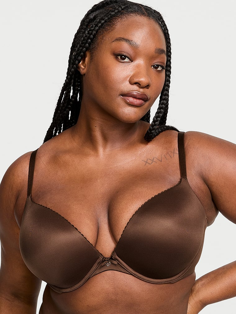 Гладкий бюстгальтер-полуторка с легкой подкладкой Body By Victoria, smooth ganache
Гладкий бюстгальтер-полуторка с легкой подкладкой Body By Victoria, smooth ganache