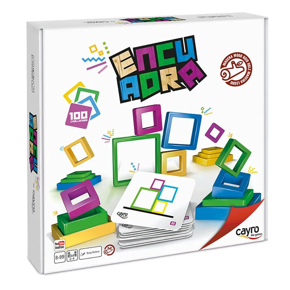 Детская настольная игра Cayro Encuadra, мультиколор
Детская настольная игра Cayro Encuadra, мультиколор