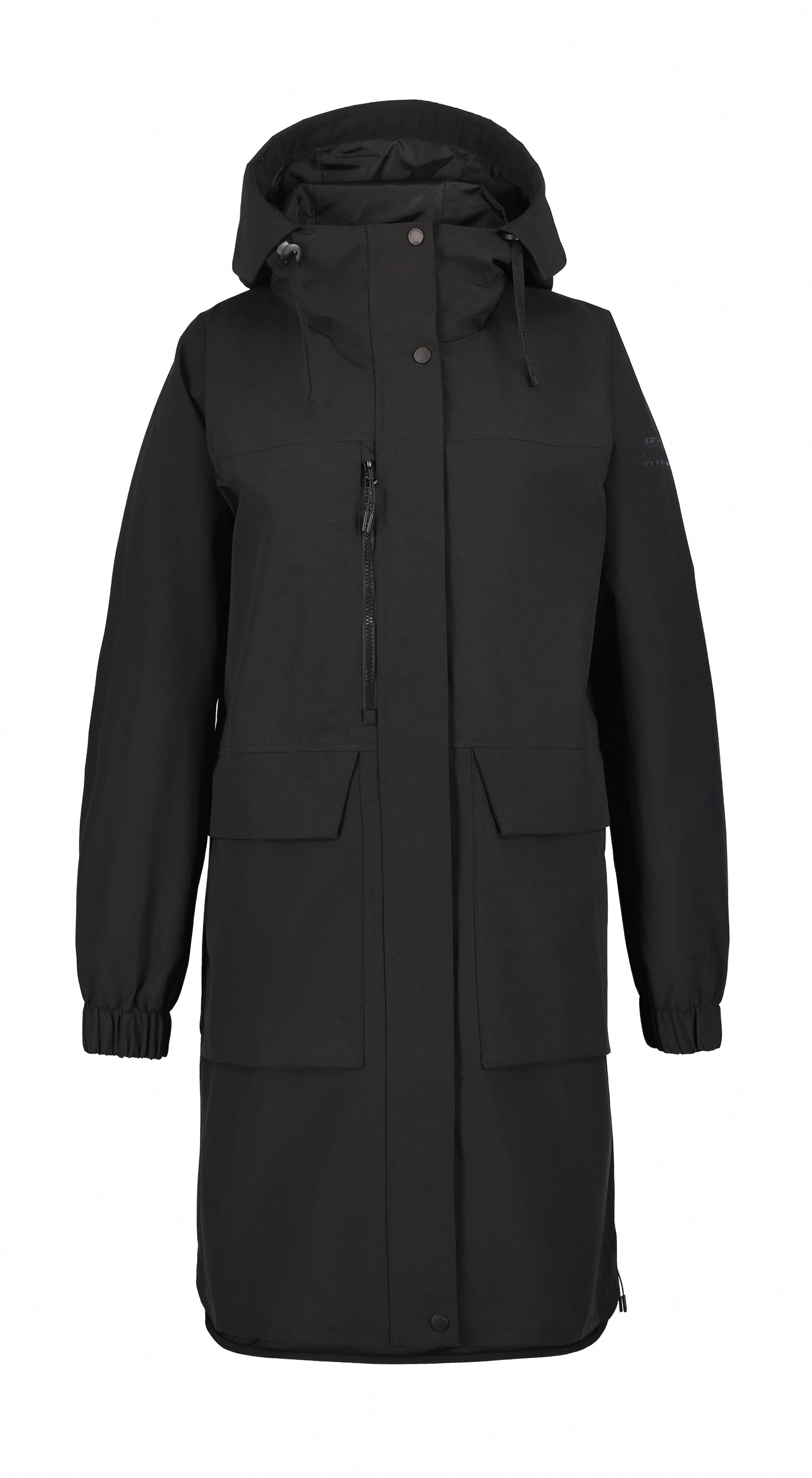 ICEPEAK Плащ 'Abbenville' в черном цвете
ICEPEAK Плащ 'Abbenville' в черном цвете