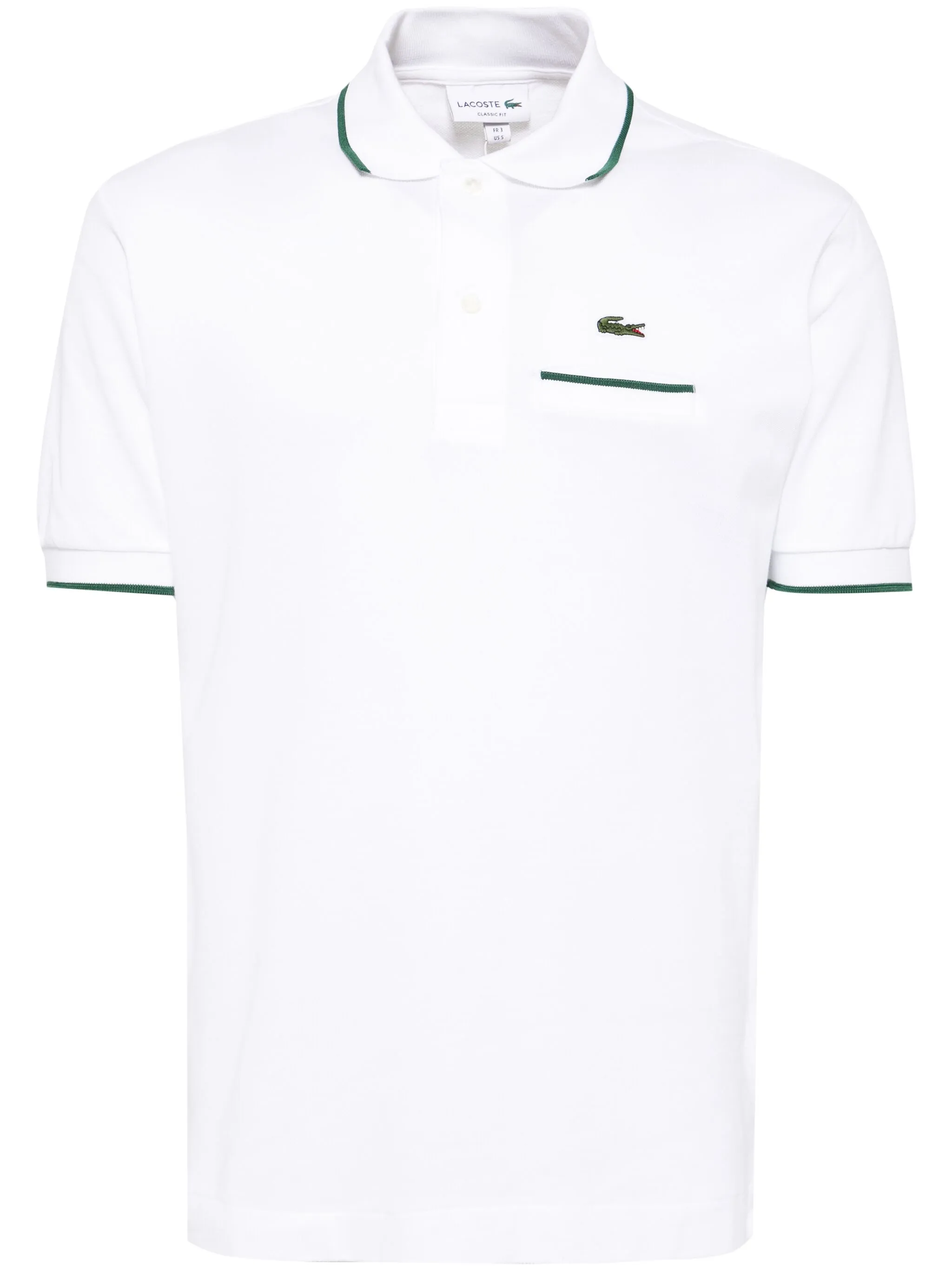 Рубашка поло Pocket Accent Lacoste, белый
Рубашка поло Pocket Accent Lacoste, белый