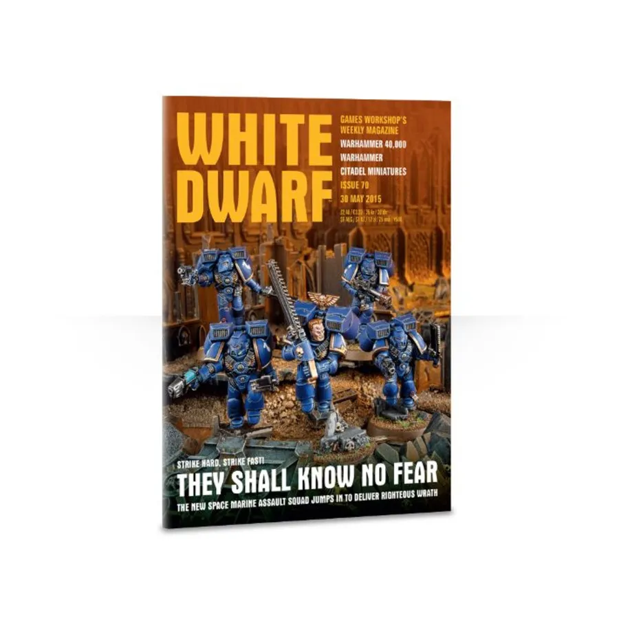 Книга игрока White Dwarf Weekly - 2015, #70 «Они не будут знать страха»
Книга игрока White Dwarf Weekly - 2015, #70 «Они не будут знать страха»