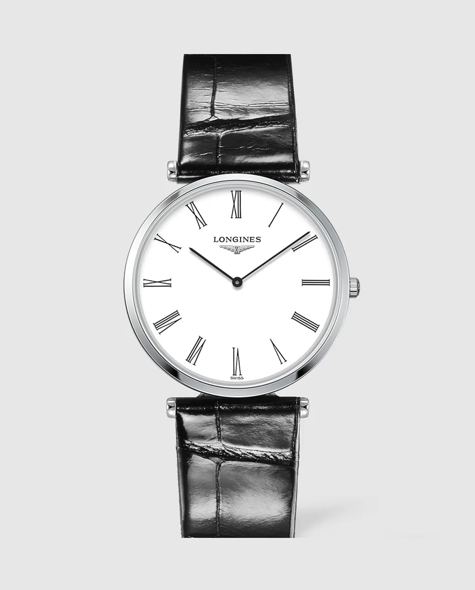 Мужские часы Longines La Grande Classique L47554112 из черной кожи аллигатора, черный
Мужские часы Longines La Grande Classique L47554112 из черной кожи аллигатора, черный