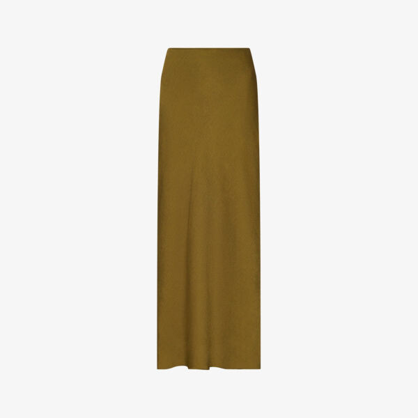 Атласная юбка миди косого кроя Whistles, зеленый
Атласная юбка миди косого кроя Whistles, зеленый