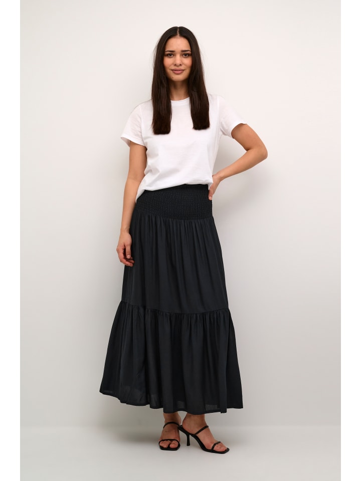Юбка до колена Kaffe, глубокий черный
Юбка до колена Kaffe, глубокий черный