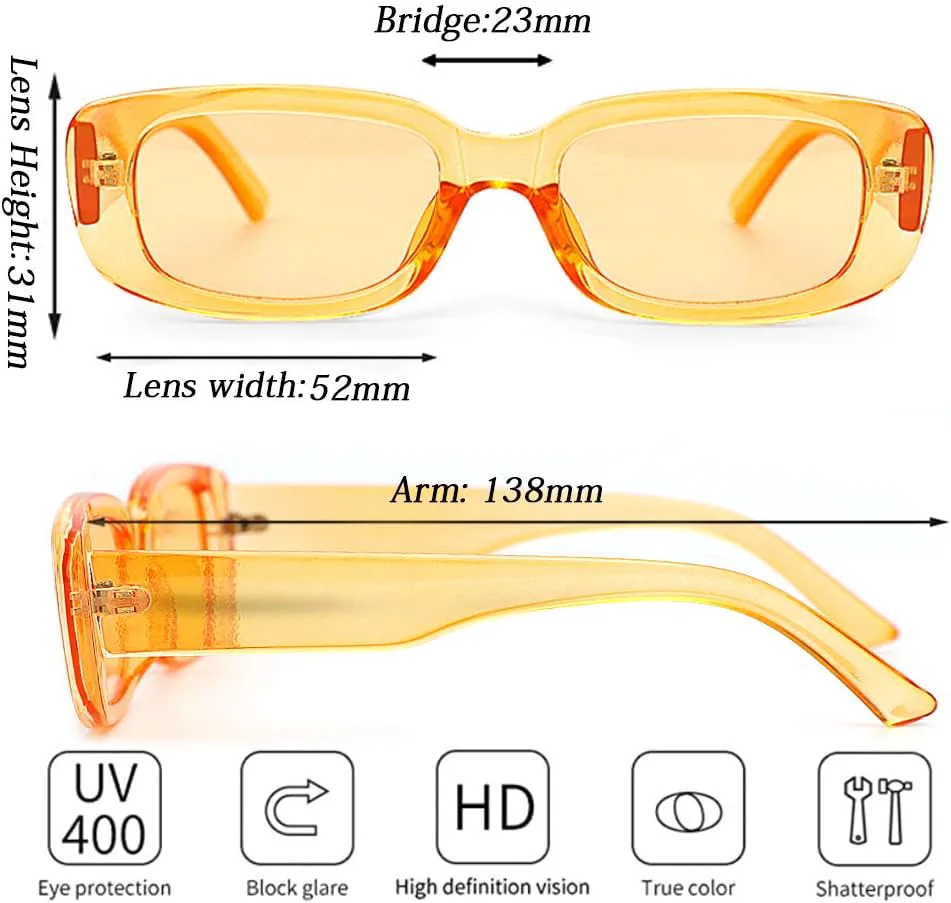 4 пары ретро-винтажных солнцезащитных очков, маленькие квадратные и прямоугольные, в стиле 90-х, модные очки Y2K для женщин, эстетичные аксессуары Tskestvy, D
4 пары ретро-винтажных солнцезащитных очков, маленькие квадратные и прямоугольные, в стиле 90-х, модные очки Y2K для женщин, эстетичные аксессуары Tskestvy, D