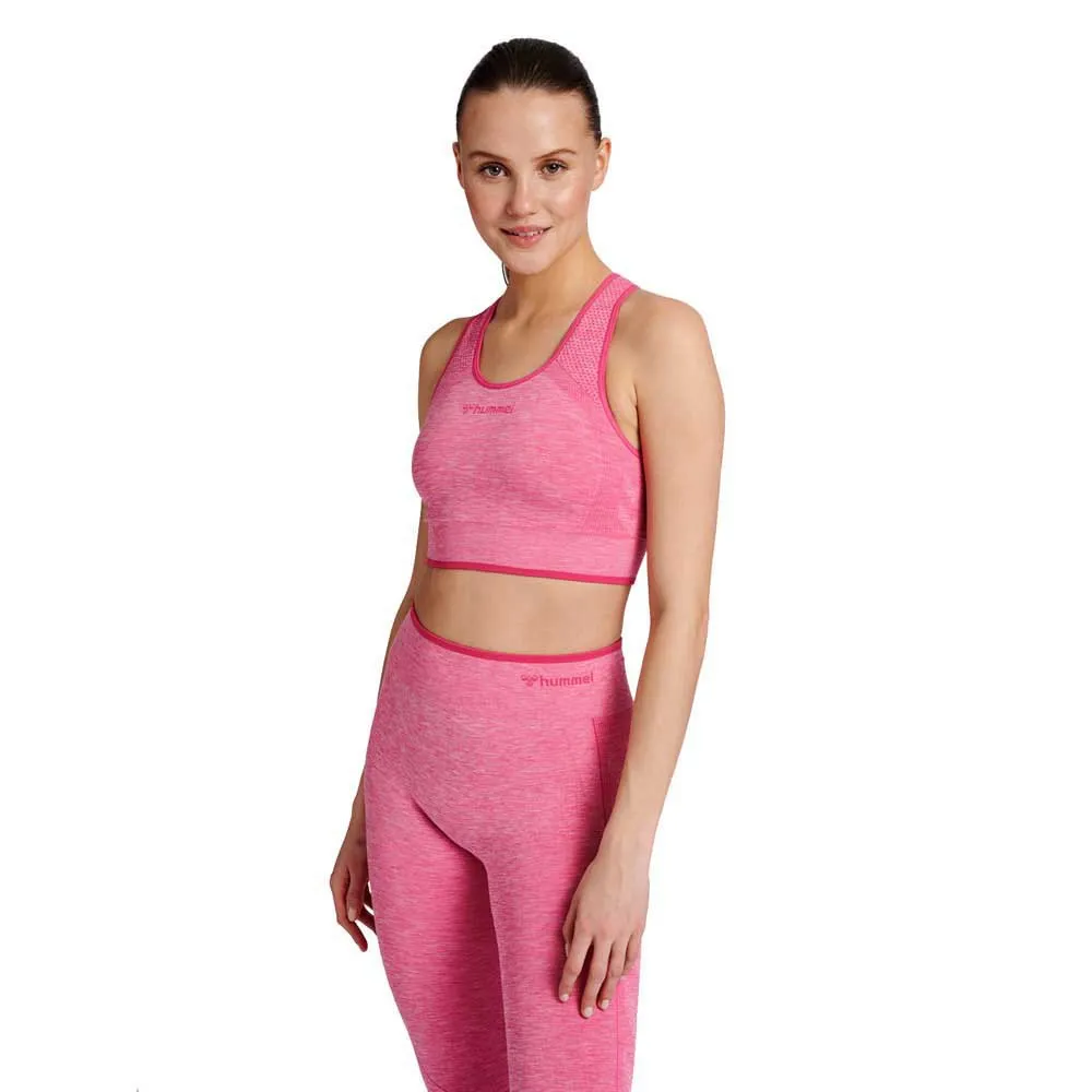 Спортивный топ Hummel MT Una seamless, розовый
Спортивный топ Hummel MT Una seamless, розовый