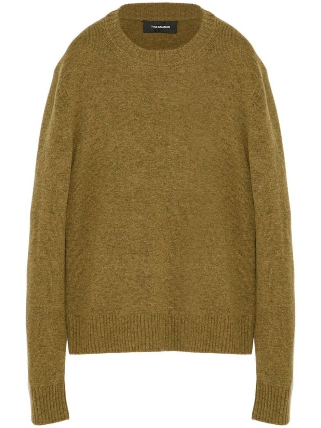 Джемпер с круглым вырезом Yves Salomon, серый
Джемпер с круглым вырезом Yves Salomon, серый