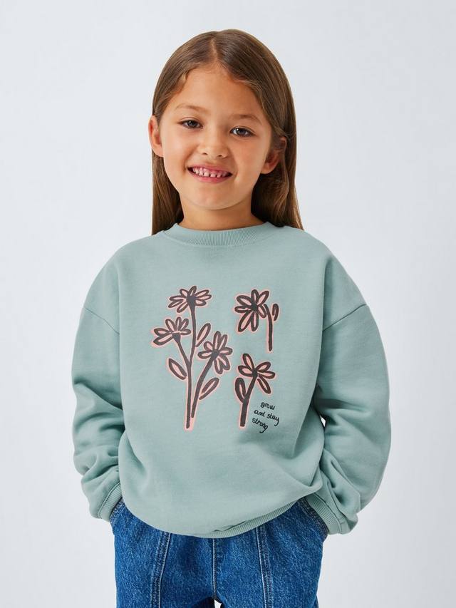 Детский свитшот с цветочным принтом John Lewis, Blue
Детский свитшот с цветочным принтом John Lewis, Blue