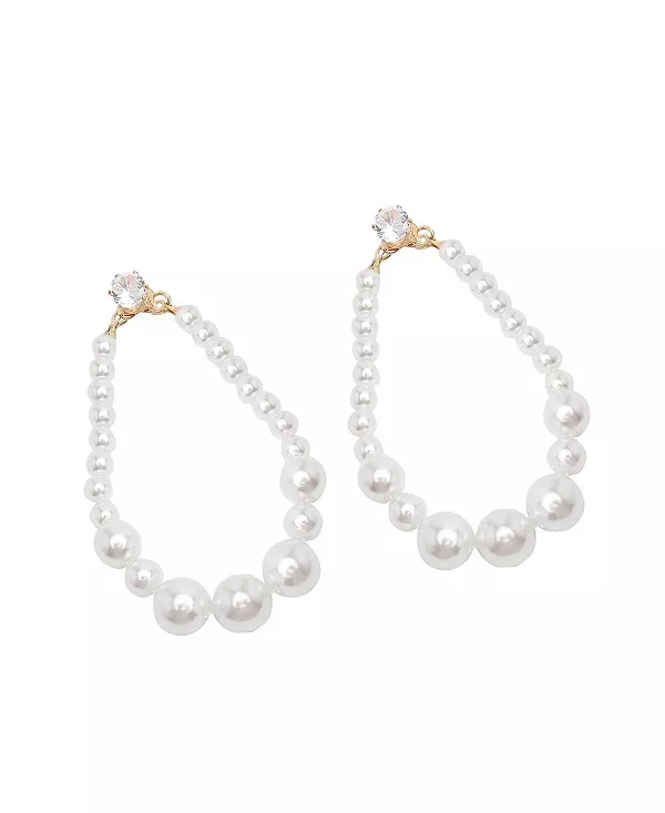 Женские золотые серьги-капли в форме снежинки Sohi, white
Женские золотые серьги-капли в форме снежинки Sohi, white