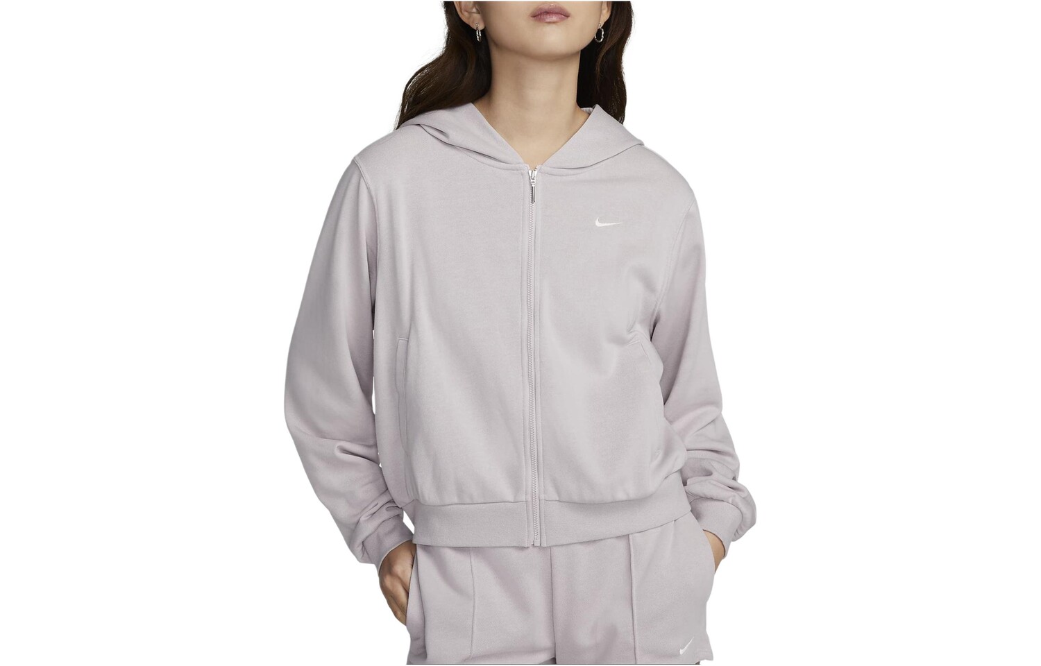 Спортивная одежда Chill Terry Женская свободная толстовка с капюшоном из французского трикотажа с застежкой-молнией «Платиновый фиолетовый/парус» Nike
Спортивная одежда Chill Terry Женская свободная толстовка с капюшоном из французского трикотажа с застежкой-молнией «Платиновый фиолетовый/парус» Nike