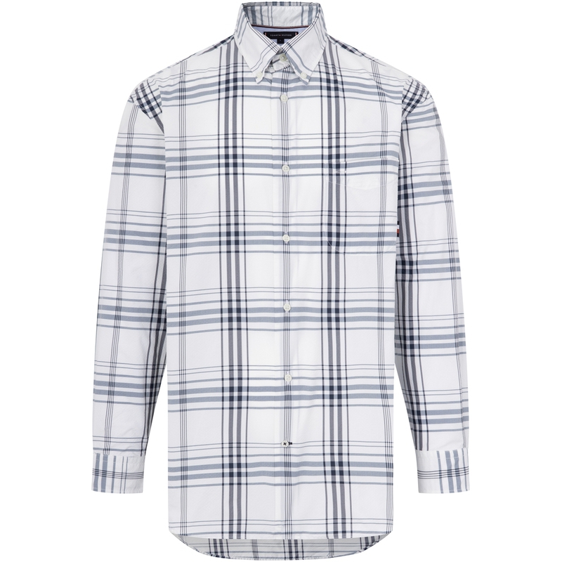 Tommy Hilfiger Рубашка мужская серая белая клетка
Tommy Hilfiger Рубашка мужская серая белая клетка