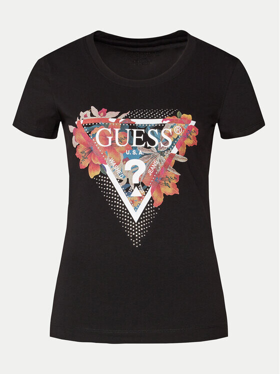 Футболка узкого кроя Guess, черный
Футболка узкого кроя Guess, черный