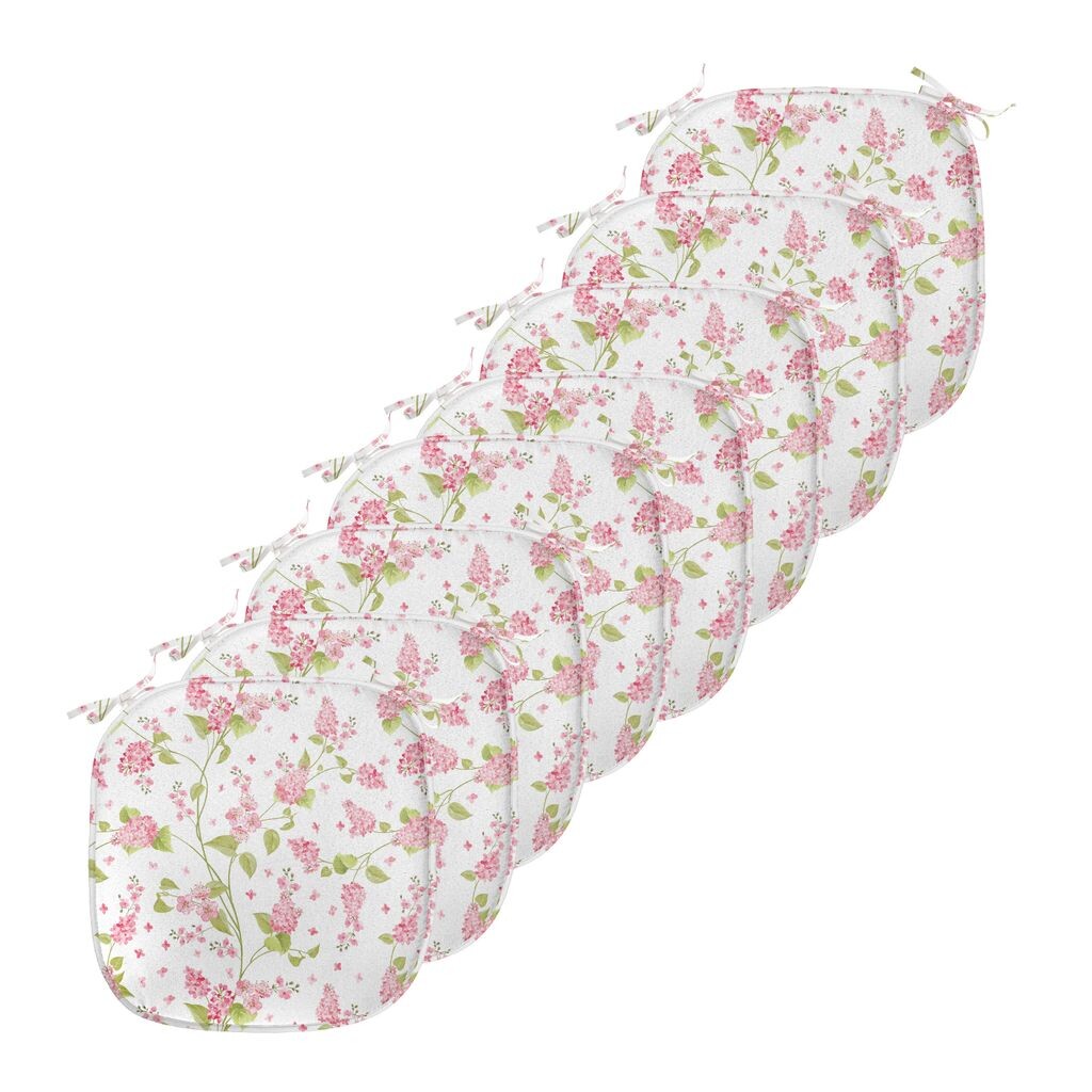 Подушки на обеденный стул ABAKUHAUS Shabby Flora, бутоны природных цветов, декоративная водонепроницаемая подушка с ремнями для кухонных сидений, 40 см x 40 см — упаковка из 8 шт., розовый, белый и зеленый
Подушки на обеденный стул ABAKUHAUS Shabby Flora, бутоны природных цветов, декоративная водонепроницаемая подушка с ремнями для кухонных сидений, 40 см x 40 см — упаковка из 8 шт., розовый, белый и зеленый