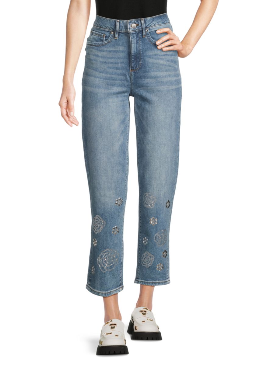 Укороченные джинсы с цветочным мотивом Karl Lagerfeld Paris, цвет Coastal Blue
Укороченные джинсы с цветочным мотивом Karl Lagerfeld Paris, цвет Coastal Blue