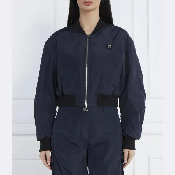 Аморальный бомбер-1 укороченного кроя Hugo, синий
Аморальный бомбер-1 укороченного кроя Hugo, синий