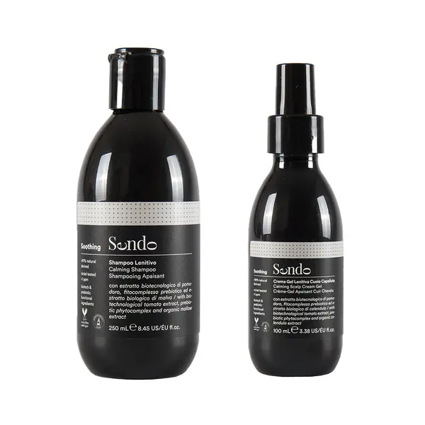 Набор для успокоения кожи головы: шампунь, 250 мл + гель, 100 мл Sendo Soothing
Набор для успокоения кожи головы: шампунь, 250 мл + гель, 100 мл Sendo Soothing