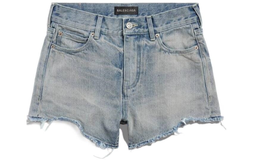 Джинсовые шорты женские светло-голубые Balenciaga
Джинсовые шорты женские светло-голубые Balenciaga