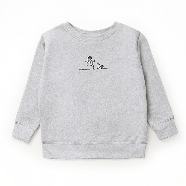 Свитшот с вышитым снеговиком The Juniper Shop, Heather Grey
Свитшот с вышитым снеговиком The Juniper Shop, Heather Grey