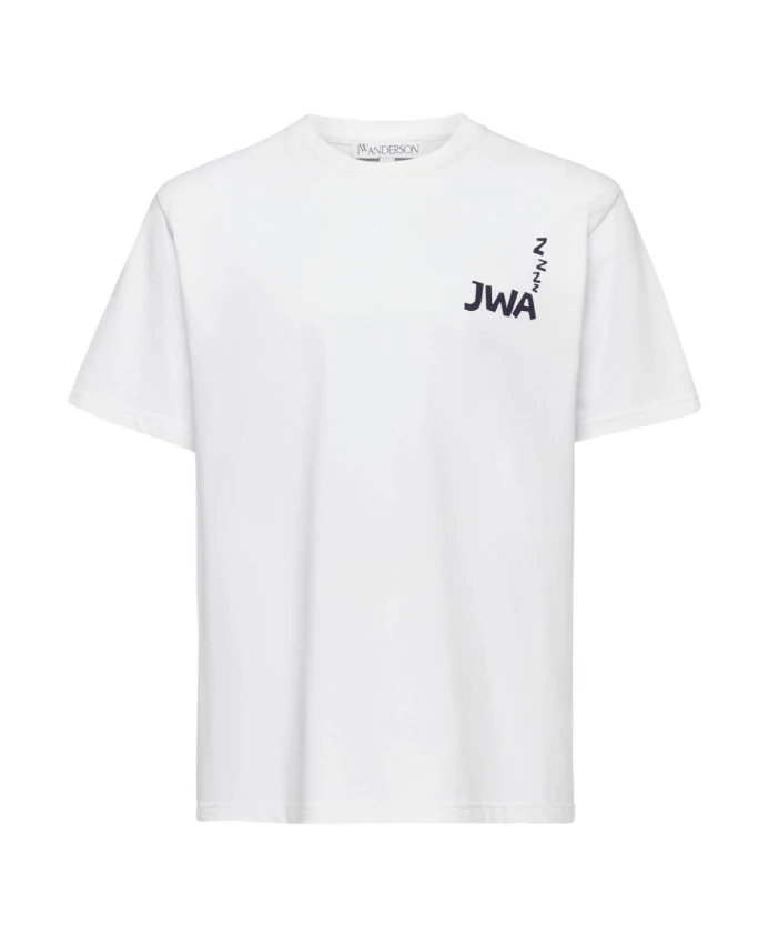 Хлопковая футболка с принтом Jw Anderson, белый
Хлопковая футболка с принтом Jw Anderson, белый
