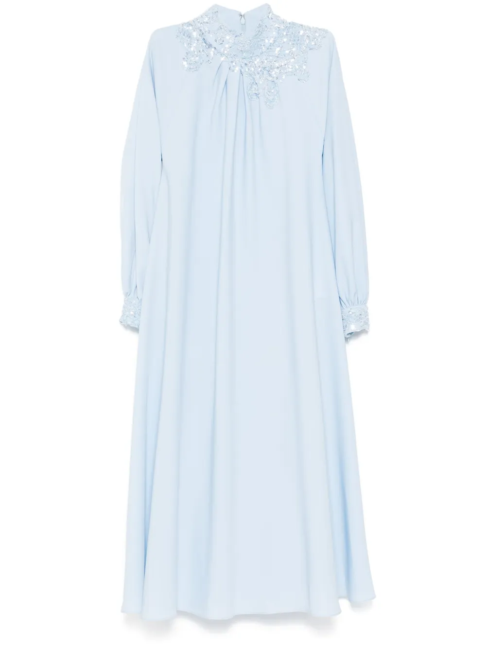 Креповое платье с вышивкой Saiid Kobeisy, синий
Креповое платье с вышивкой Saiid Kobeisy, синий