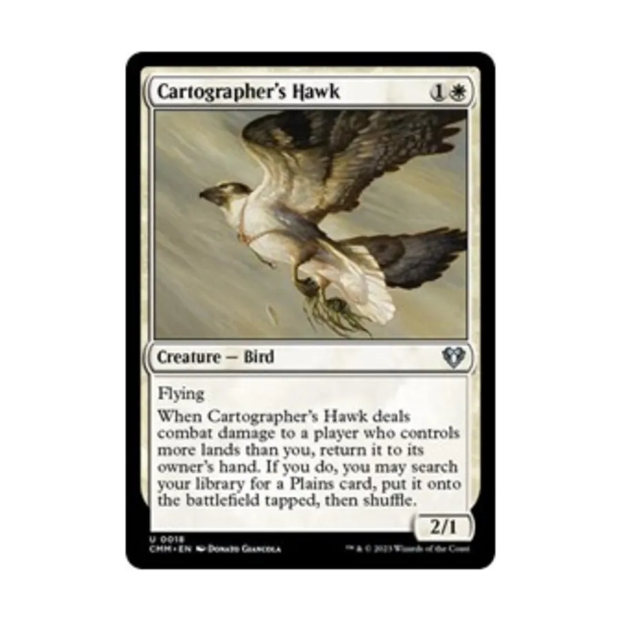 CCG Ястреб картографа (U), MTG - Commander Masters
CCG Ястреб картографа (U), MTG - Commander Masters