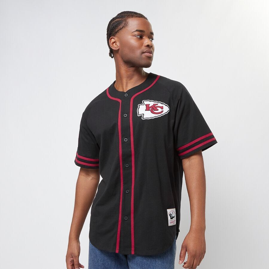 Рубашка Fashion Cotton Button Front Kansas City Chiefs Mitchell & Ness, цвет black
Рубашка Fashion Cotton Button Front Kansas City Chiefs Mitchell & Ness, цвет black