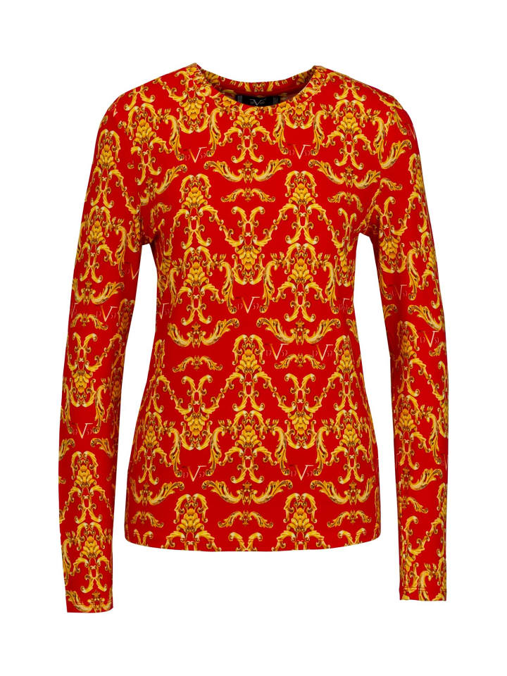 Футболка 19v69 Italia, цвет red gold aop 
Футболка 19v69 Italia, цвет red gold aop