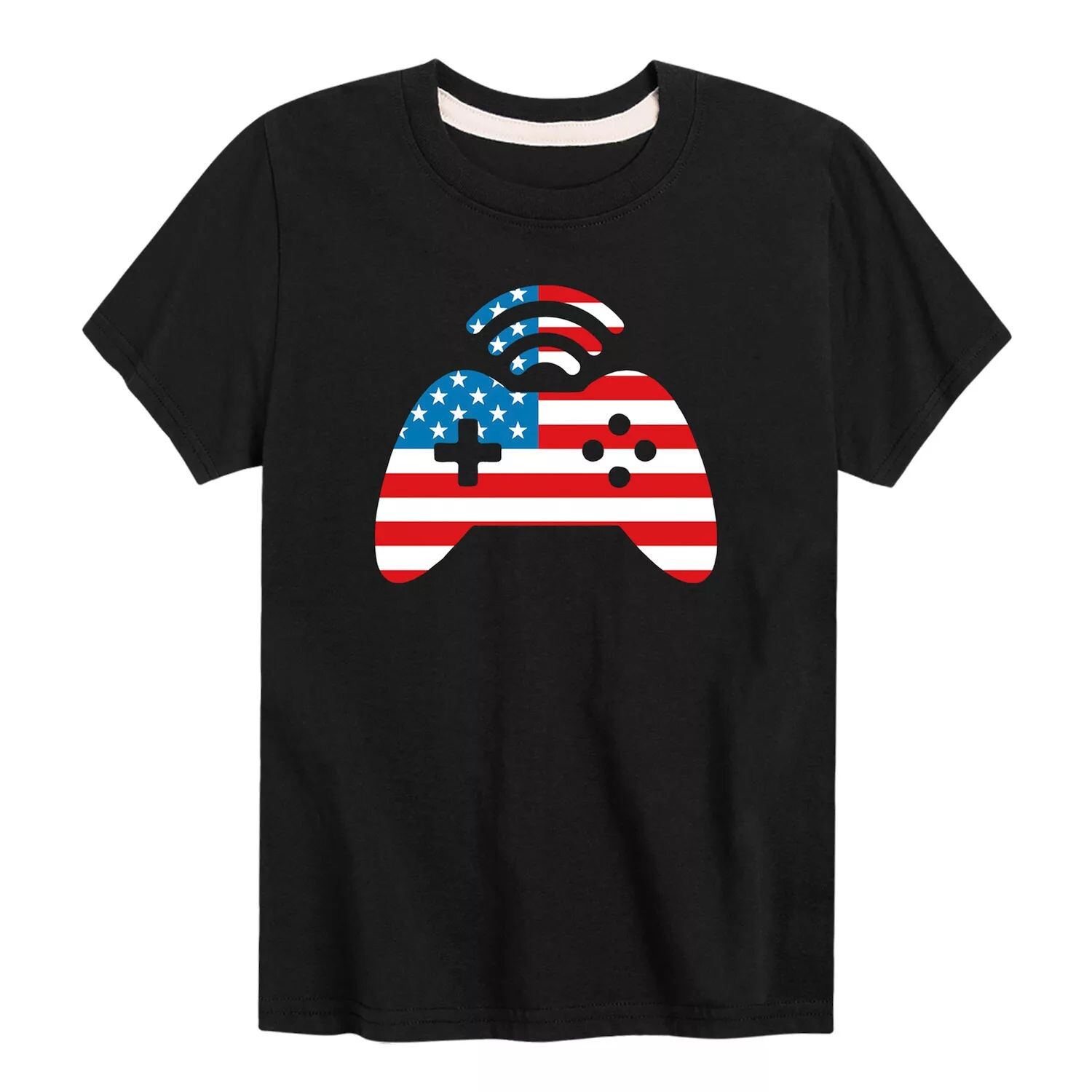 Футболка с графическим принтом для игрового контроллера Americana для мальчиков 8–20 лет Licensed Character 
Футболка с графическим принтом для игрового контроллера Americana для мальчиков 8–20 лет Licensed Character
