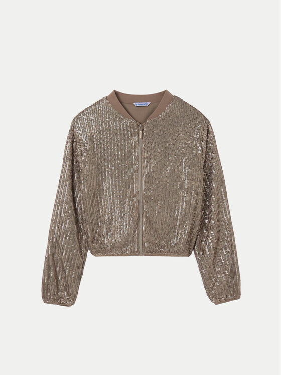 Бомбер стандартного кроя Mayoral, коричневый
Бомбер стандартного кроя Mayoral, коричневый