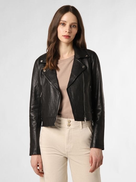 Кожаная куртка элора Rino & Pelle, черный
Кожаная куртка элора Rino & Pelle, черный