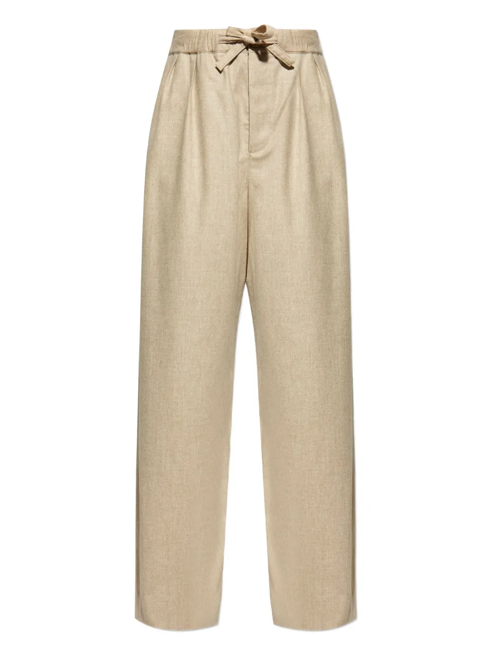 Шерстяные брюки с кулиской LOEWE, нейтральный
Шерстяные брюки с кулиской LOEWE, нейтральный