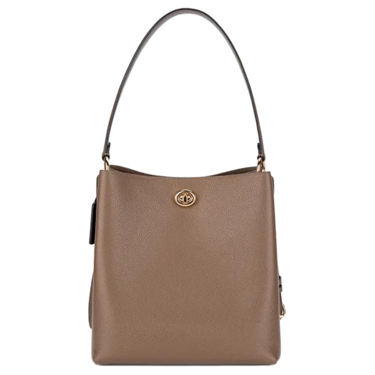 Кожаная сумка-ведро Charlie Cow через плечо кроссбэг дамская сумка средний размер темная умбра COACH
Кожаная сумка-ведро Charlie Cow через плечо кроссбэг дамская сумка средний размер темная умбра COACH