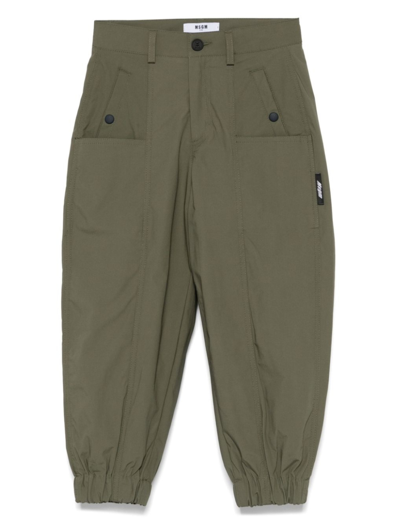 MSGM Kids зауженные брюки, зеленый
MSGM Kids зауженные брюки, зеленый