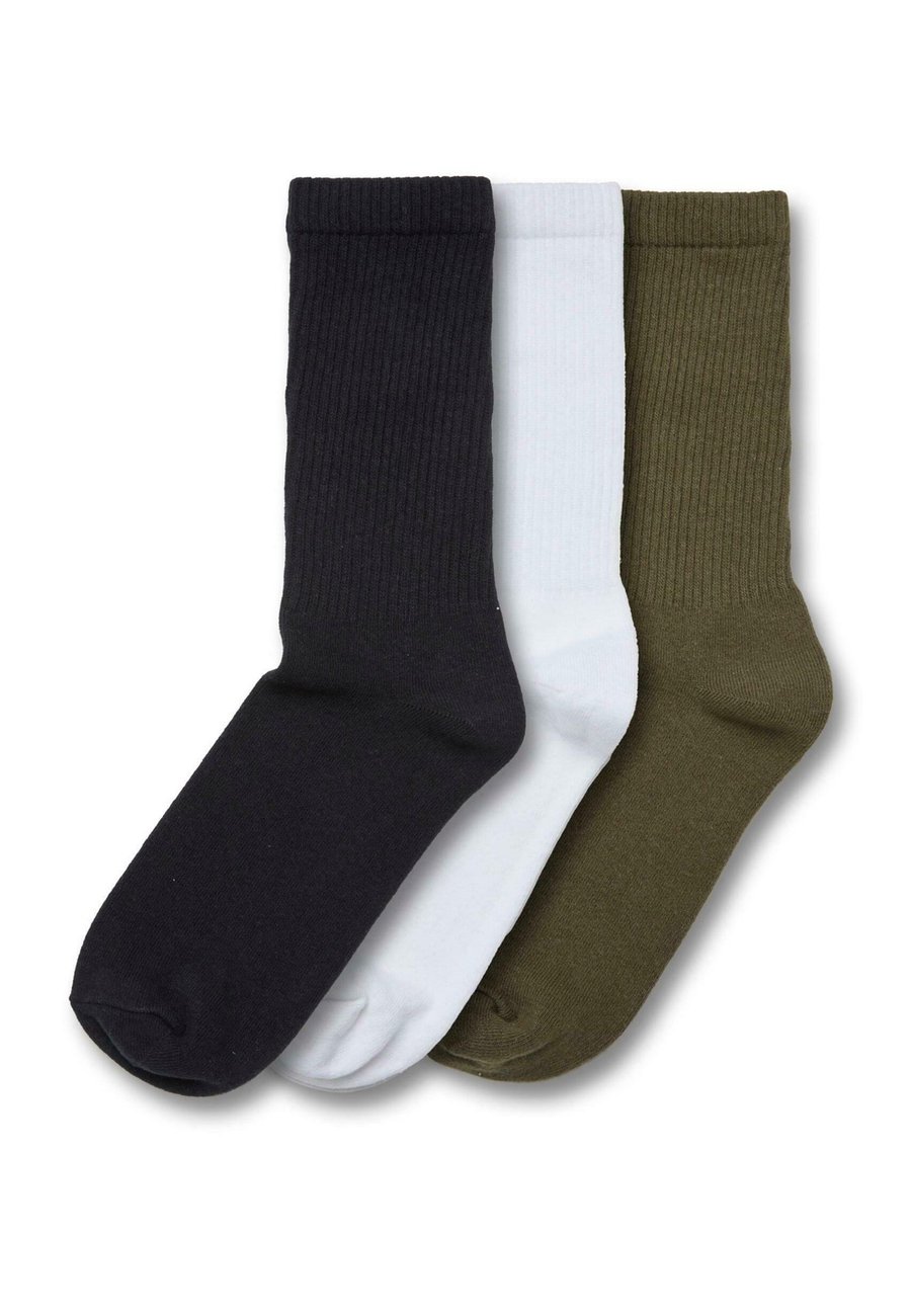 Носки Urban Classics 3-PACK, Black White Olive/White
Носки Urban Classics 3-PACK, Black White Olive/White