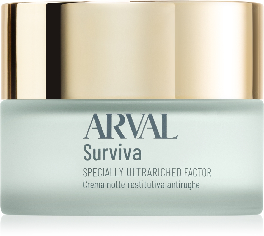 Surviva специально ультраобогащенный ночной крем против морщин Arval, 50 мл
Surviva специально ультраобогащенный ночной крем против морщин Arval, 50 мл