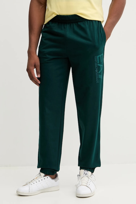 Хлопковые спортивные штаны Ea7 Emporio Armani, зеленый
Хлопковые спортивные штаны Ea7 Emporio Armani, зеленый