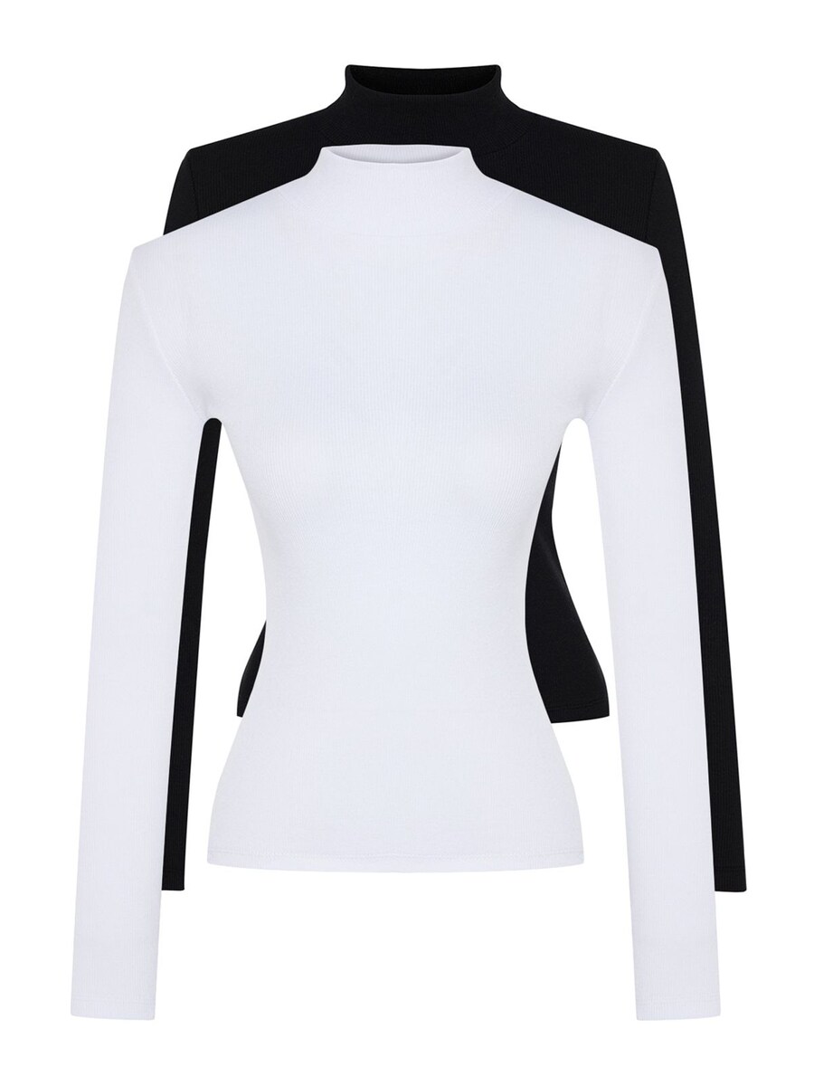 Свитер Trendyol, черный/белый
Свитер Trendyol, черный/белый