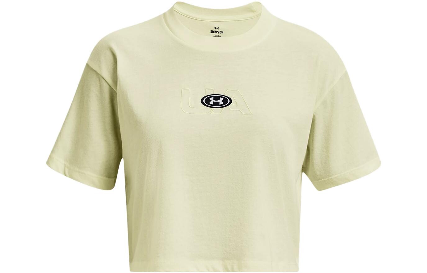 Укороченный топ женский лимонный лед/металлик золотой/красный Under Armour
Укороченный топ женский лимонный лед/металлик золотой/красный Under Armour