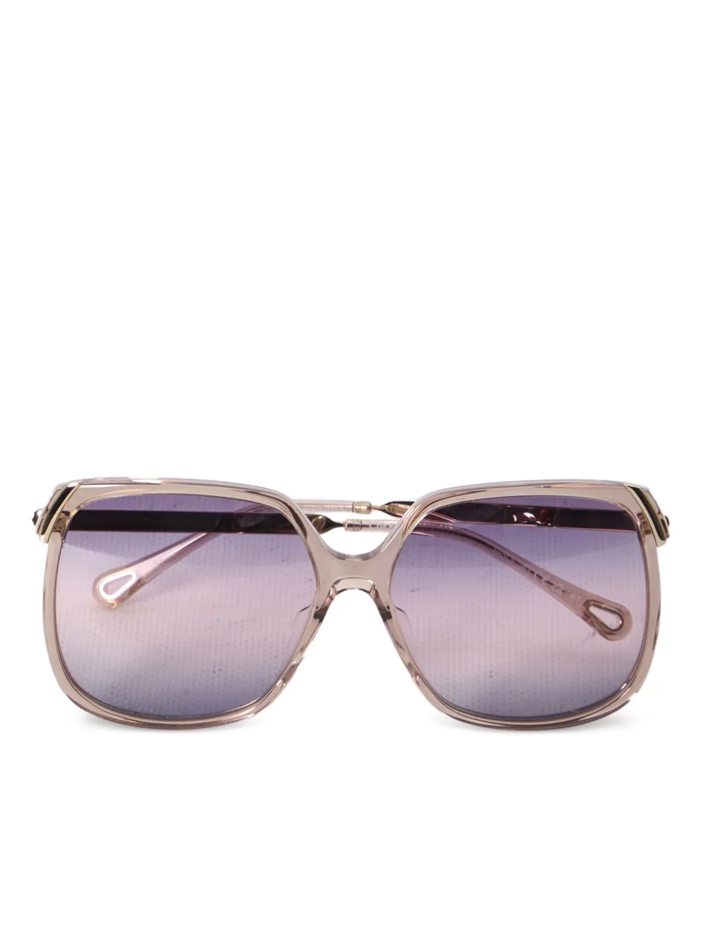 Солнцезащитные очки в квадратной оправе Chloé Eyewear, золотой
Солнцезащитные очки в квадратной оправе Chloé Eyewear, золотой