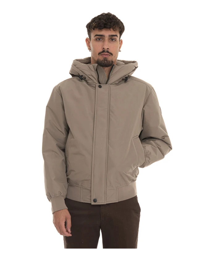 Куртка-Бомбер с пришитым капюшоном Hugo, коричневый
Куртка-Бомбер с пришитым капюшоном Hugo, коричневый