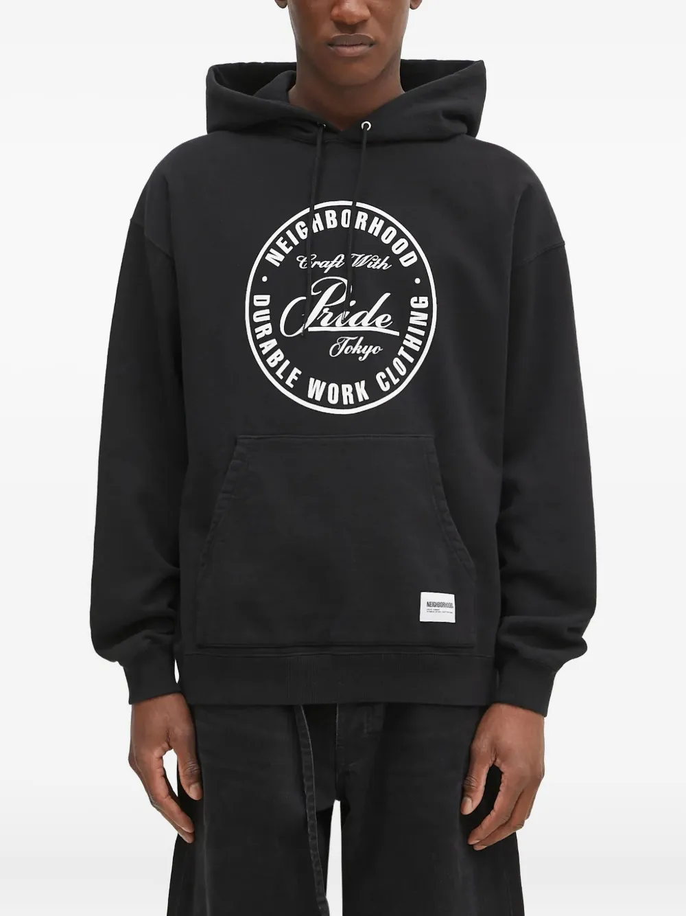Толстовка с круглым логотипом Neighborhood, черный
Толстовка с круглым логотипом Neighborhood, черный