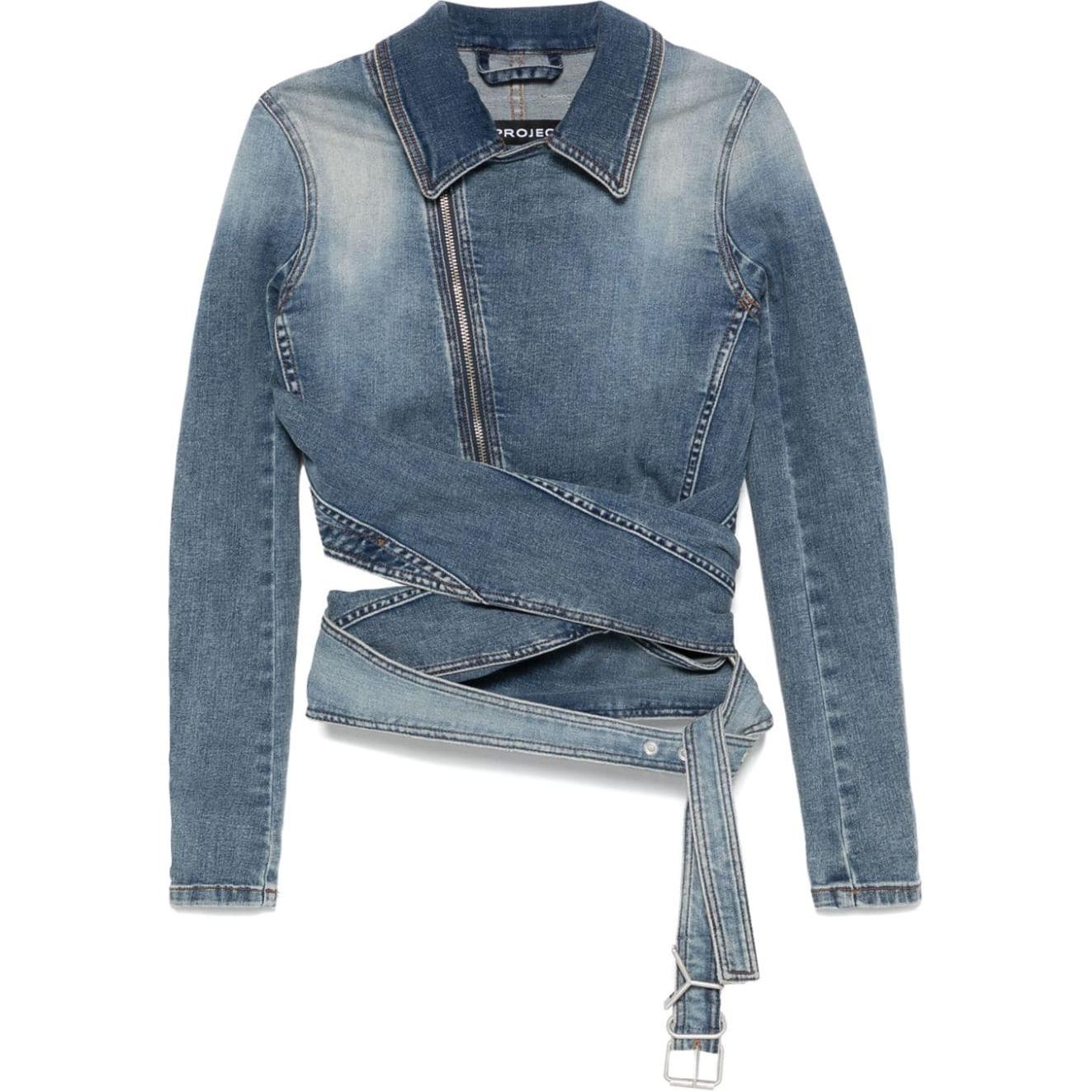 Куртка-бомбер из денима Y/Project, medium синий
Куртка-бомбер из денима Y/Project, medium синий