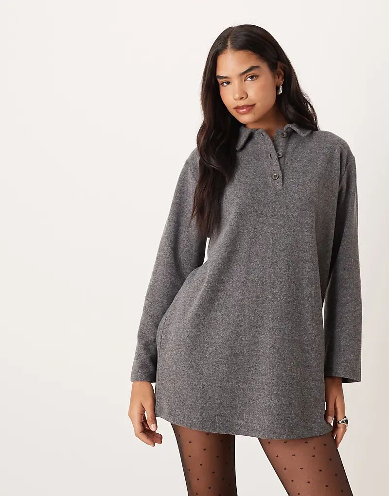 Супермягкое платье-регби ASOS DESIGN серого цвета
Супермягкое платье-регби ASOS DESIGN серого цвета