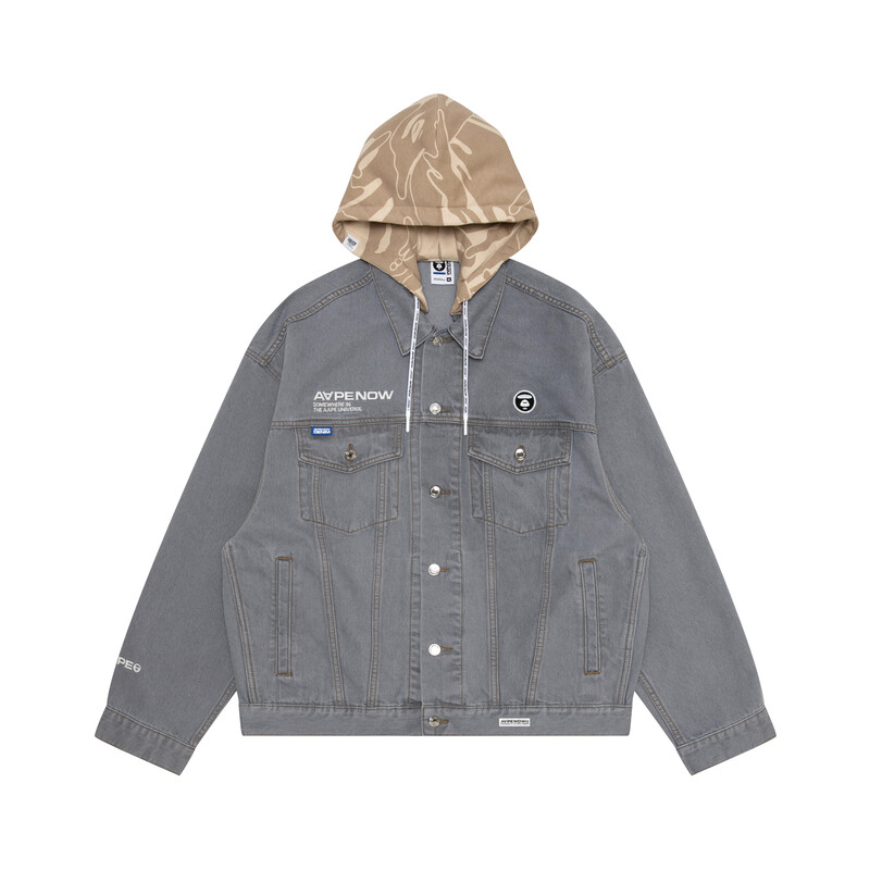 Джинсовая куртка мужская светло-серая GYL Aape, серый
Джинсовая куртка мужская светло-серая GYL Aape, серый