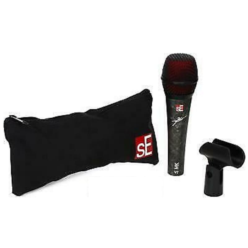 Динамический суперкардиоидный микрофон sE Electronics V7-MK Myles Kennedy Signature Handheld Supercardioid Dynamic Microphone
Динамический суперкардиоидный микрофон sE Electronics V7-MK Myles Kennedy Signature Handheld Supercardioid Dynamic Microphone